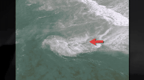 各种形态的离岸流，有的平静有的湍急｜Stephen Leatherman