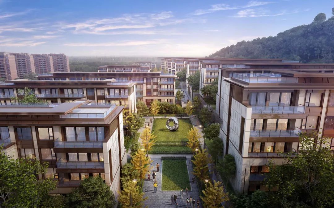 社区鸟瞰|效果图