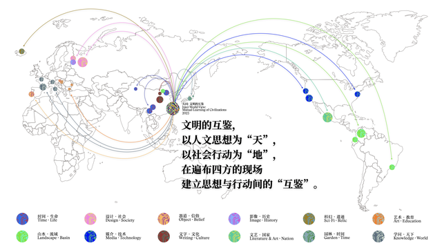 "天问2023:文明的互鉴"寻访世界地图