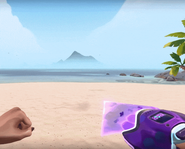 你甚至能在拳刃上玩掌机音游