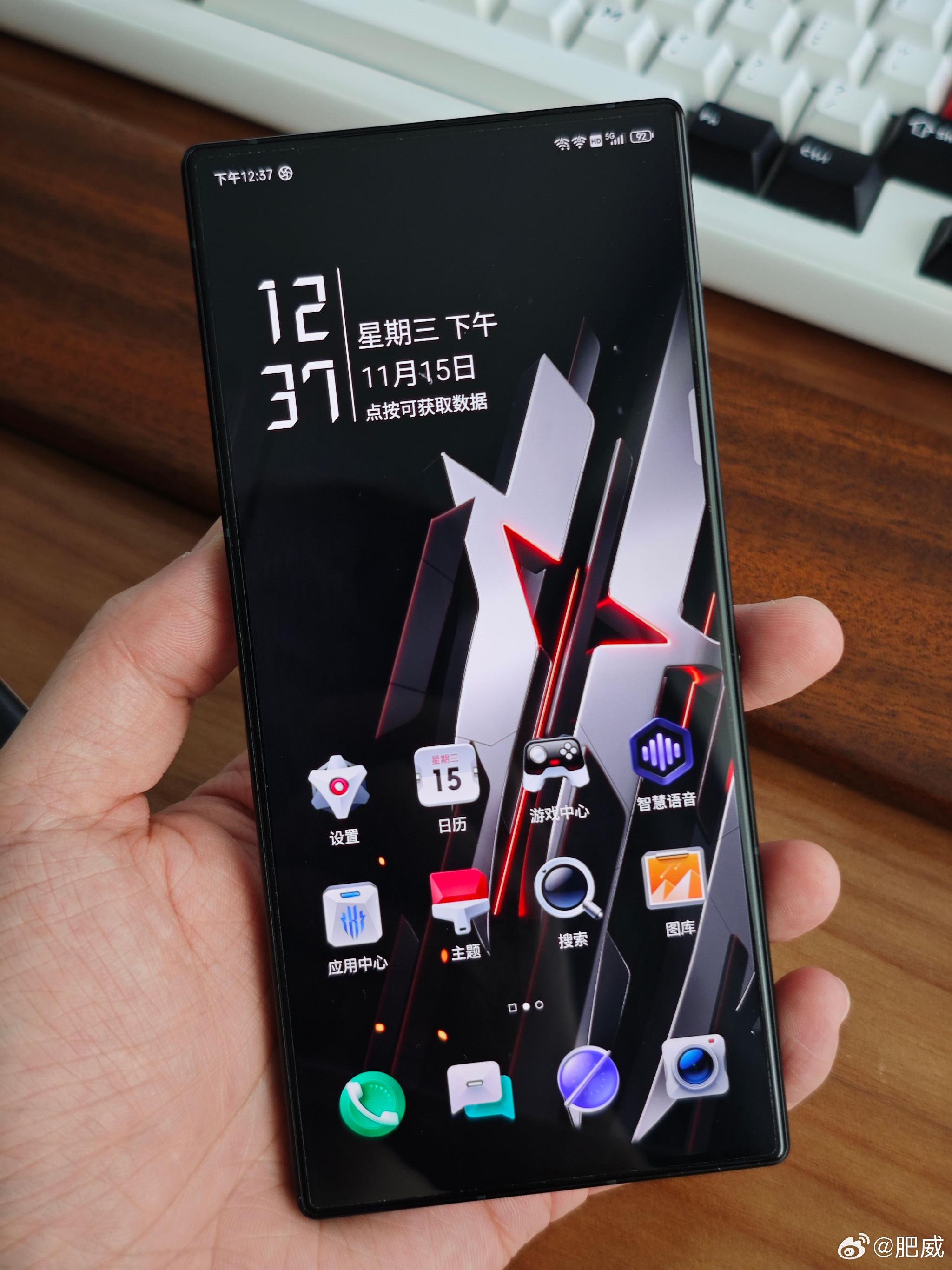 红魔9 Pro+氘锋透明暗夜,细节不让说,亮点都在图上了|红魔_新浪新闻