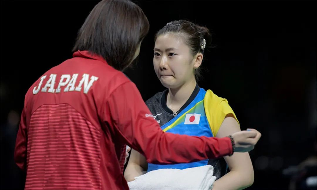 2016年,里约奥运会上的福原爱