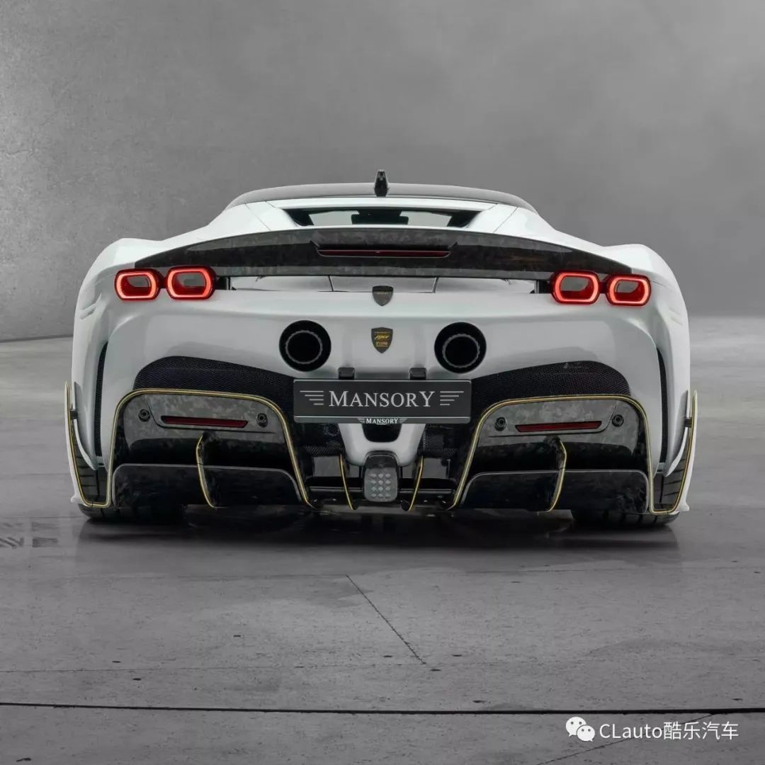 mansory再改法拉利sf90 stradale,激进套件 1100匹暴力输出 | 酷乐