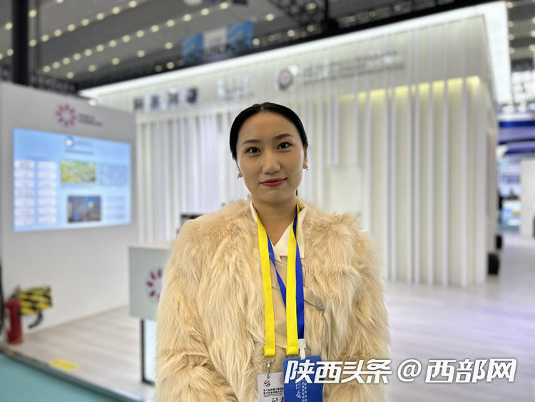 中央广播电视总台记者王梦璇接受西部网·陕西头条记者采访