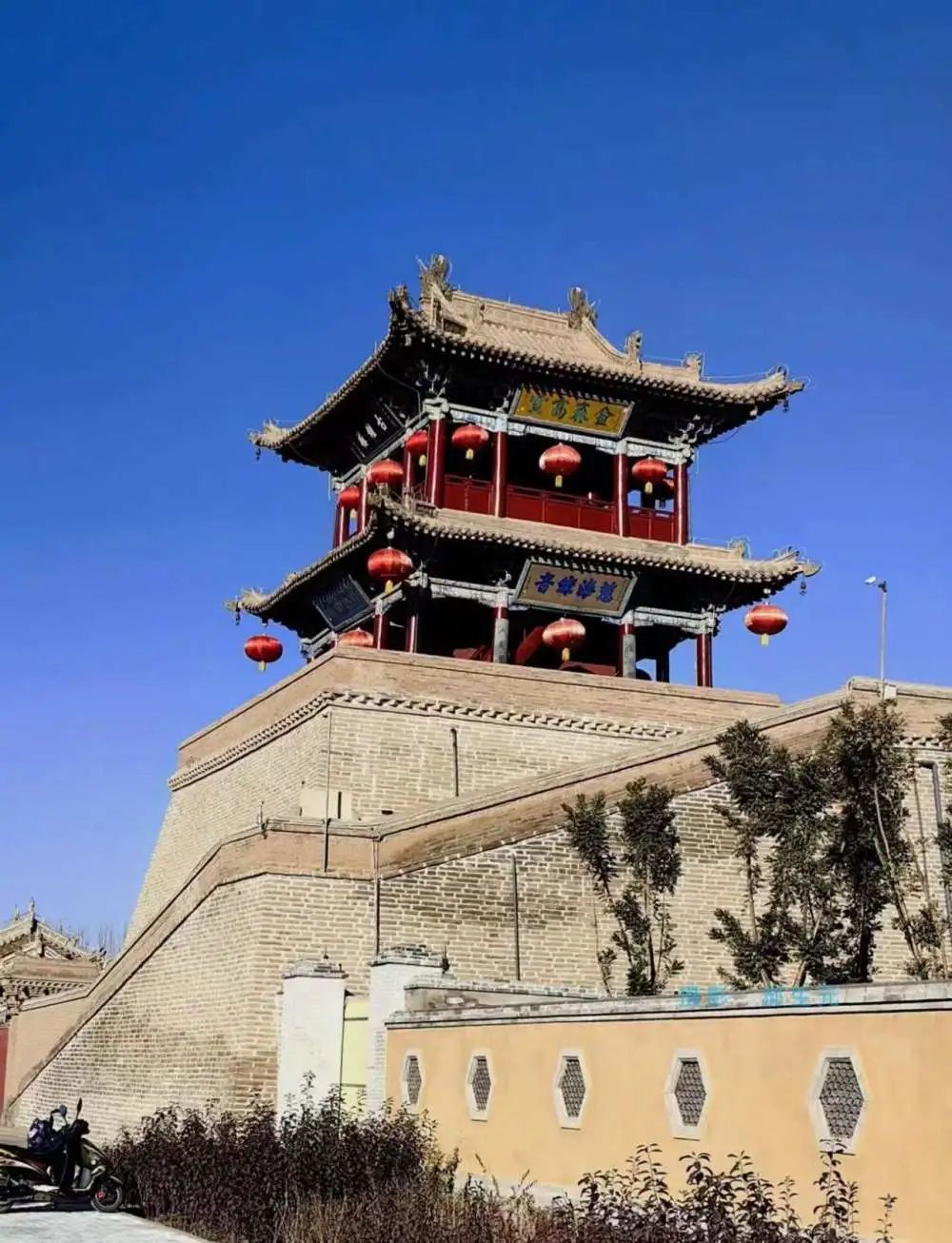 图为凉州大云寺的古钟楼.(武威西夏博物馆供图)