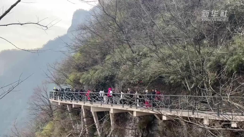 天门山景区今年游客接待量突破500万人,创历史新高
