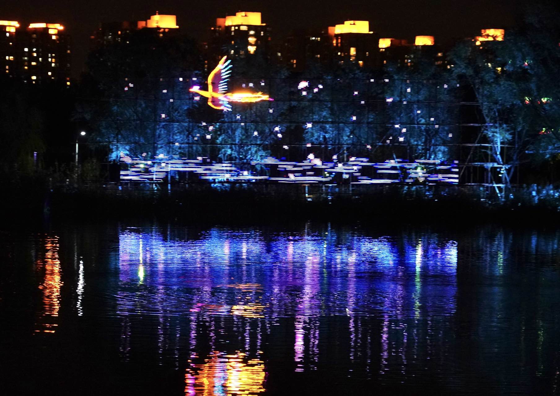 点亮亮马河!北京朝阳国际灯光节来了,一起去看