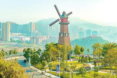 仁和区普达阳光国际康养度假区一隅.刘家成 摄