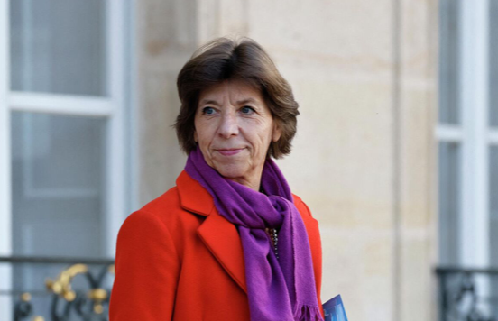 法国外交部长科隆纳 资料图