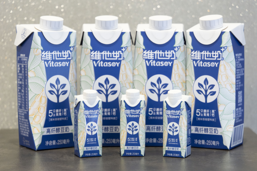 维他奶于中国内地沃尔玛的山姆会员商店独家推出的维他奶高纤醇豆奶