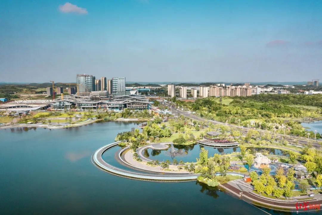 成都东部新区简州新城核心区 摄影 朱芯莹