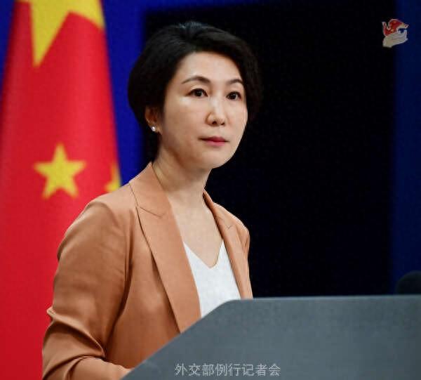 外交部发言人毛宁.图片来自外交部