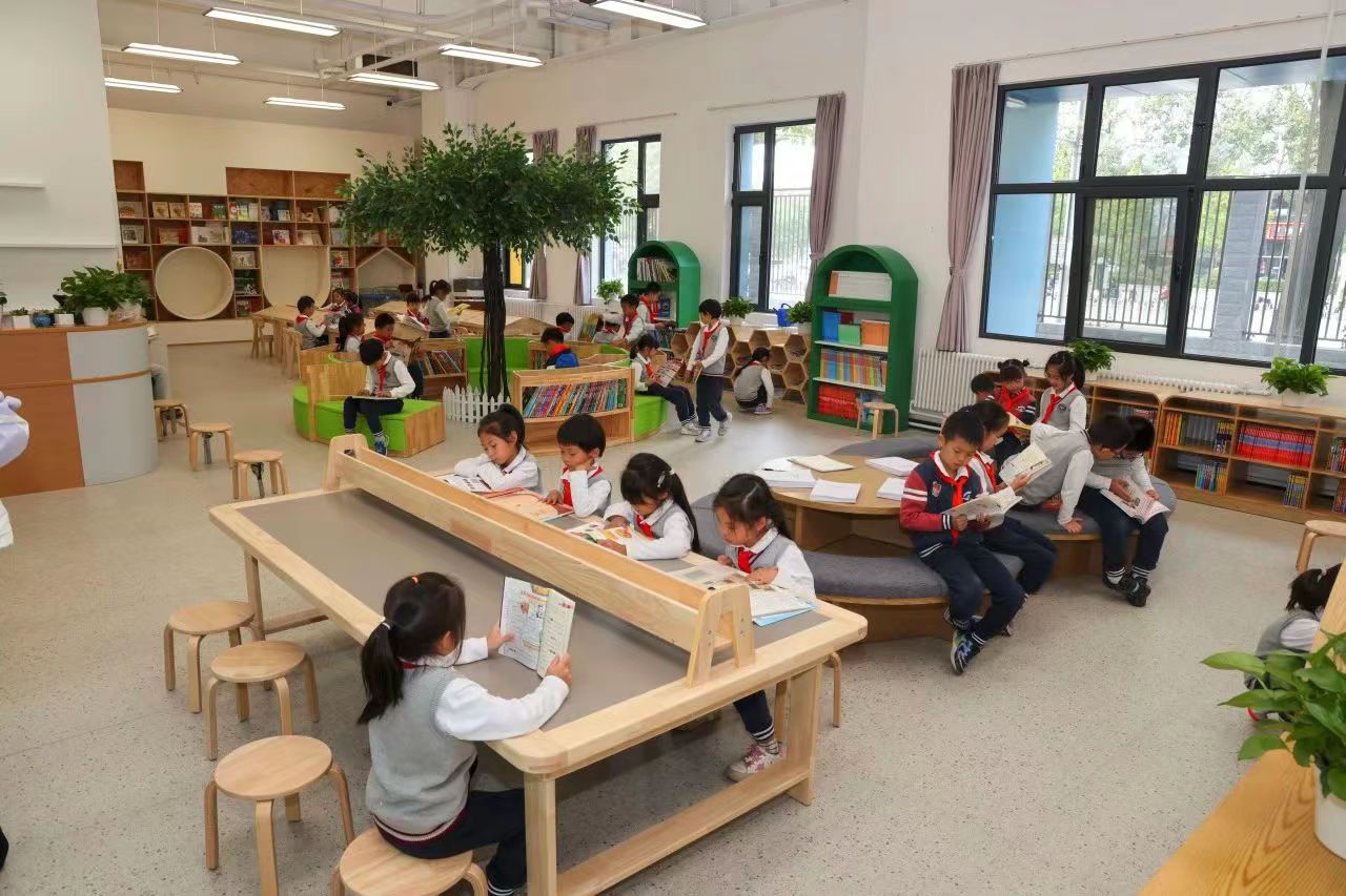 上地实验学校小学部新教学楼投入使用_新浪财经_新浪网