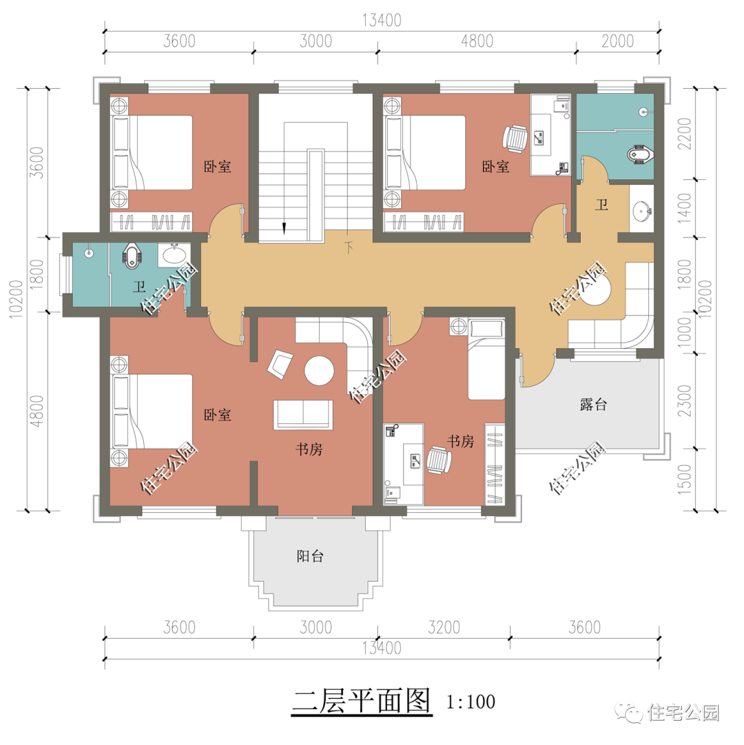 都是自建房里的精品设计,漂亮不贵还实用(1513~1549)|户型_新浪财经
