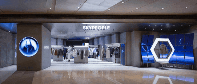 skypeople天空人北京,上海门店