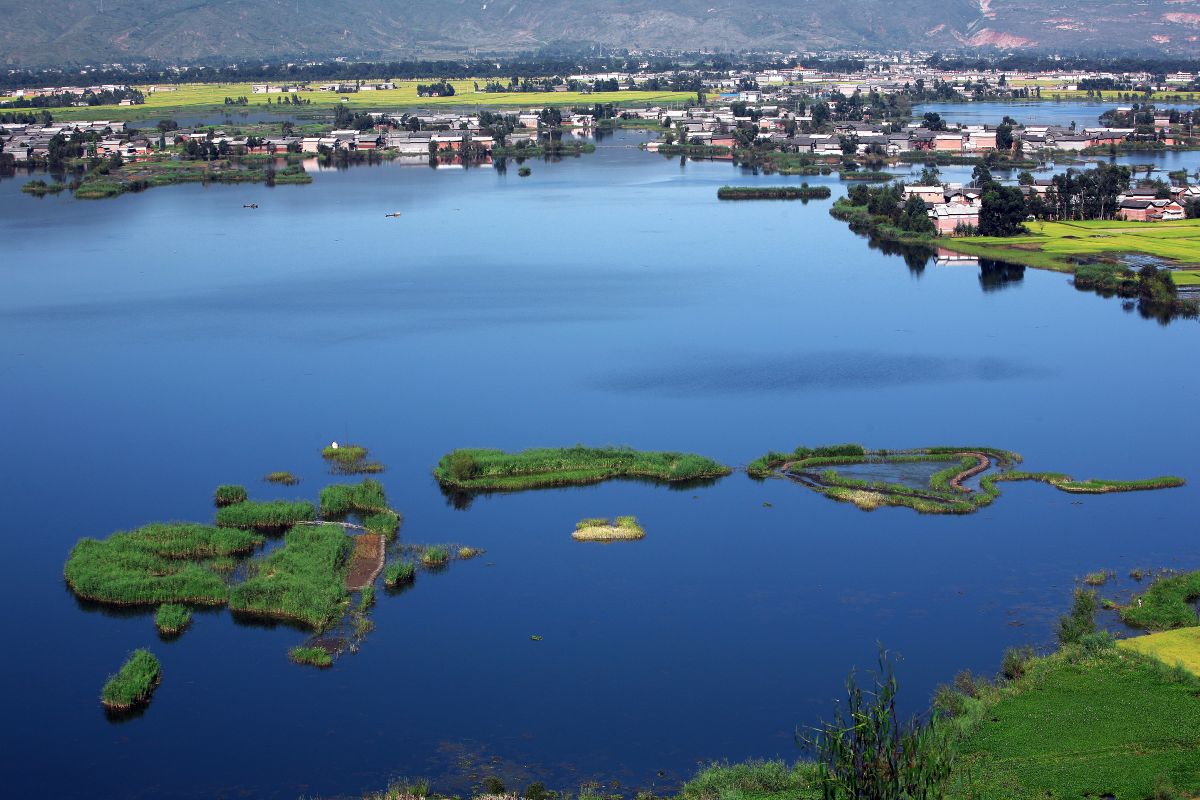 云南洱源西湖国家湿地公园. 68余国勇 摄