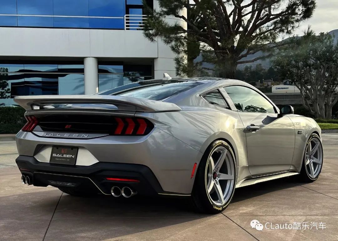 510匹的旗舰福特野马s650,来自saleen 302 white label | 酷乐汽车