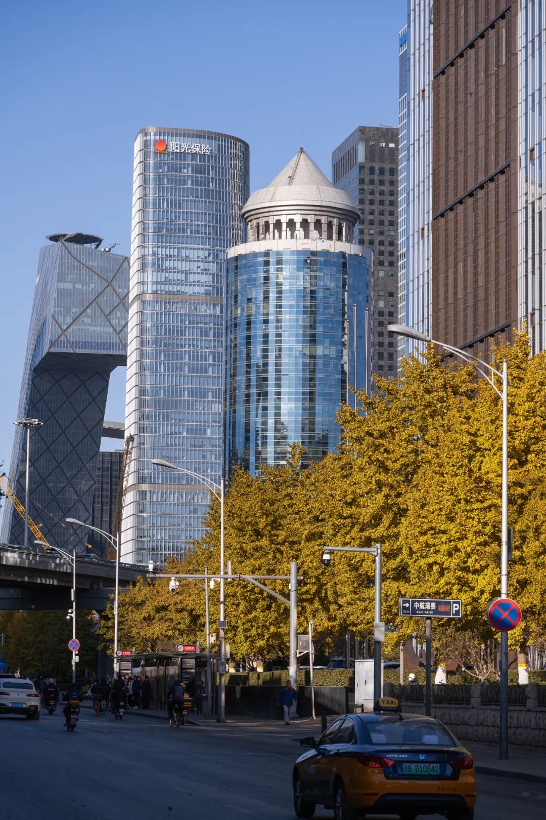 一眼心动,解锁北京cbd初冬美景|北京市_新浪财经_新浪网