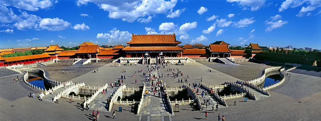 太和门广场建筑群.(图片来源:视觉中国)