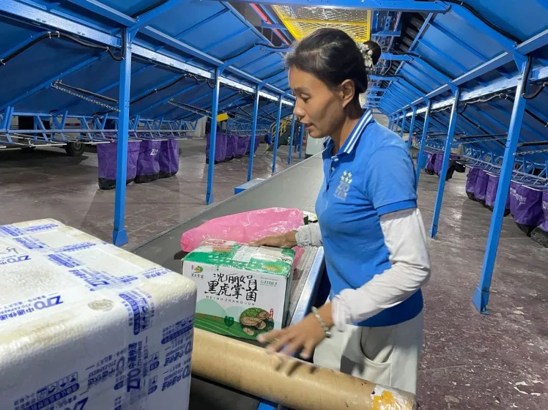 五星快递员吴威威:用"真心"拿"高薪""喂,你好,我是中通快递.