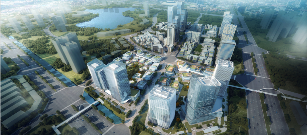 空港·怡心城总平效果图