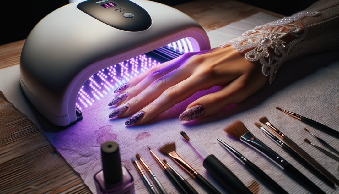 紫外线美甲灯.图片来源:作者ai生成