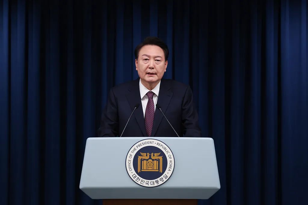 当地时间11月29日,韩国总统尹锡悦在首尔龙山总统府就2030釜山申博