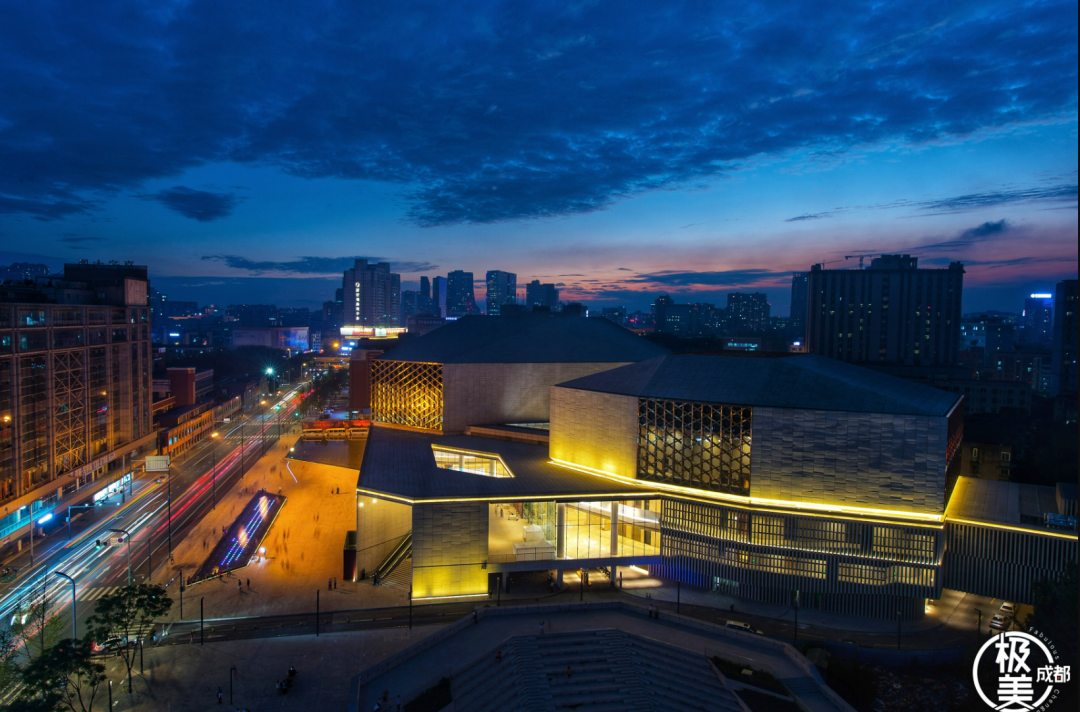 磨子桥附近的成都城市音乐厅