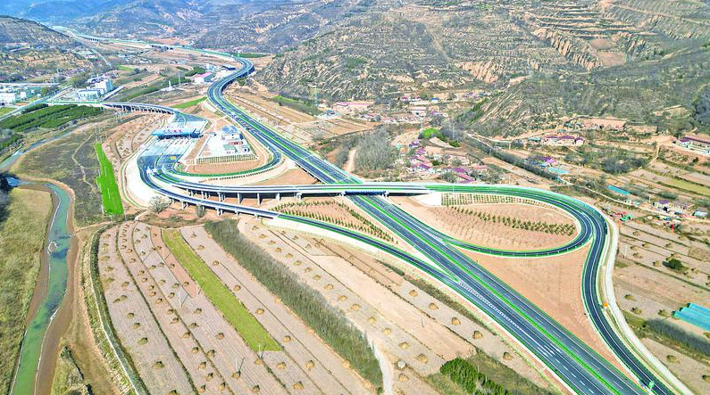 打庆公路建成后,可实现与g22青兰高速,g69银百高速和陕西吴华高速连接