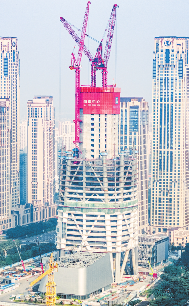 海南第一高楼建设进展来了|海口市_新浪财经_新浪网