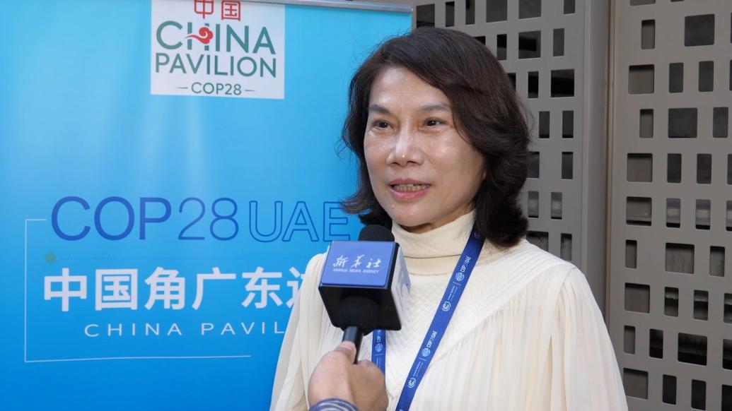 中国企业家董明珠呼吁企业共同应对气候变化