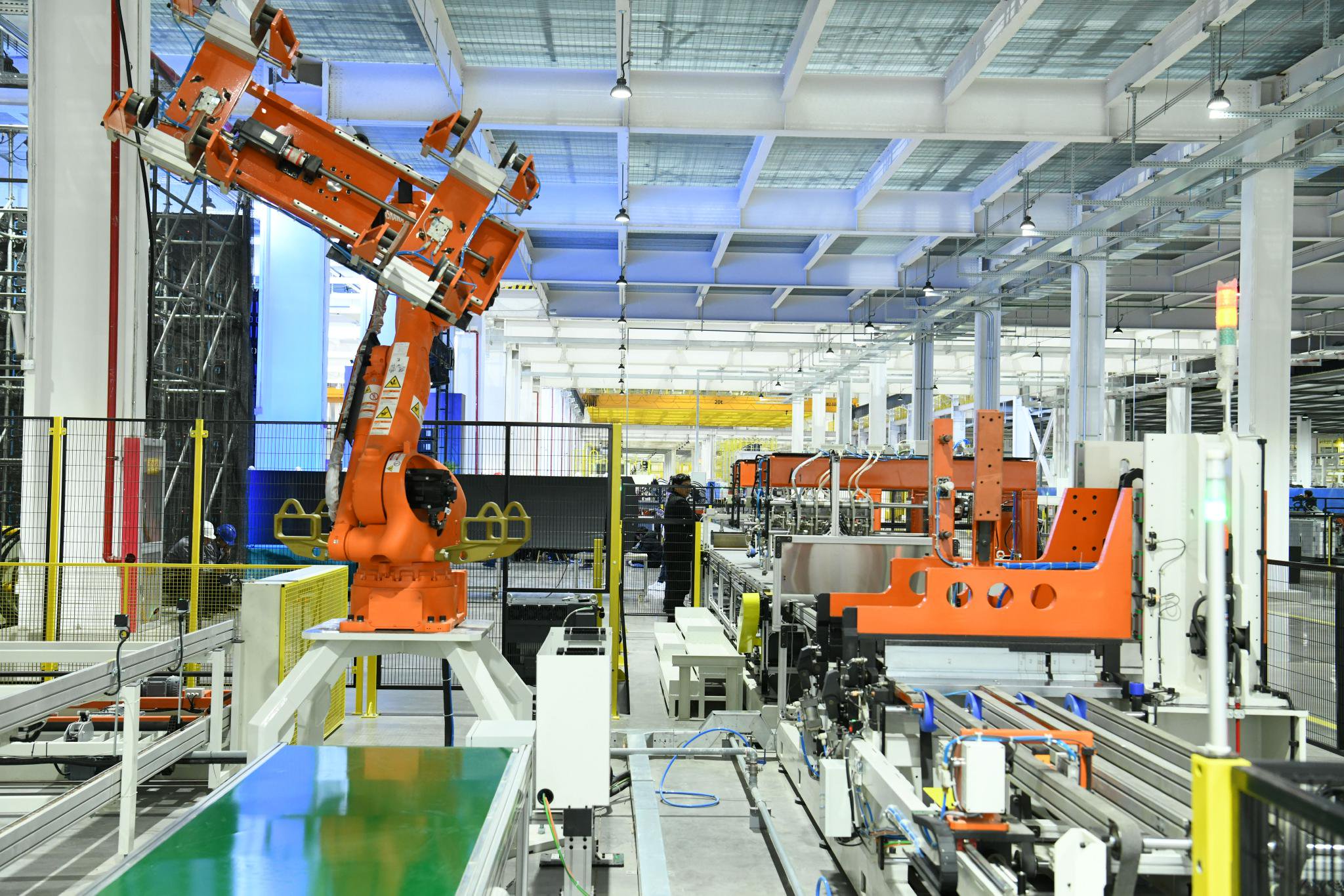 冰箱智能制造生产线.青岛胶州市供图