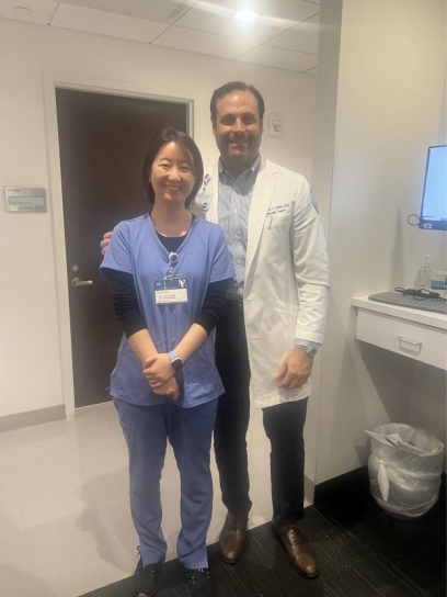 图 牛晶医生在hss进修