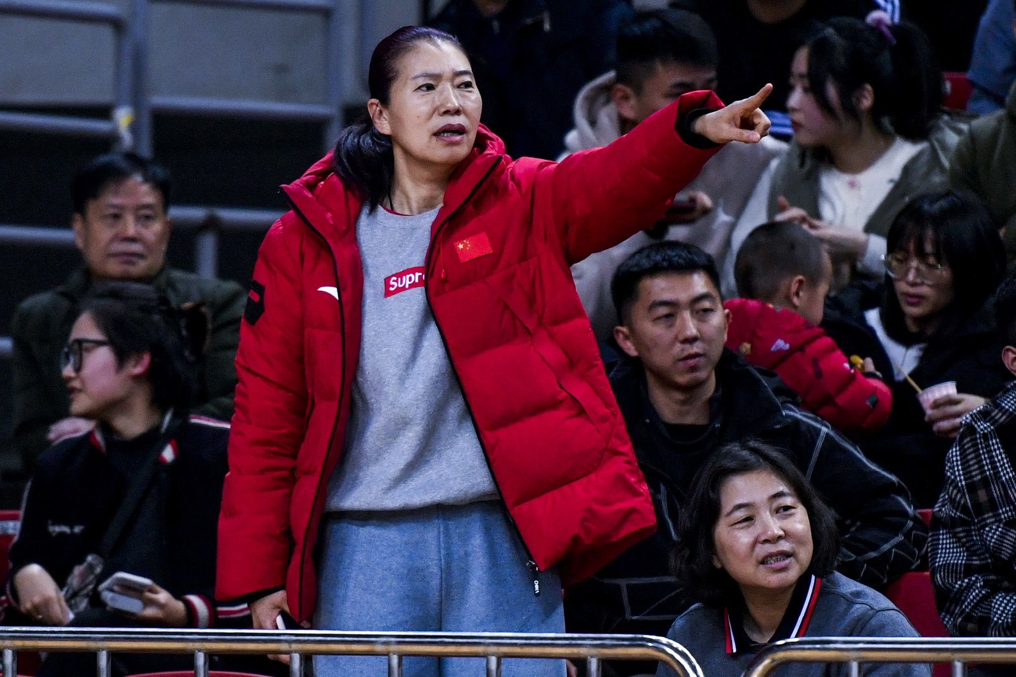 上海女篮主帅展淑萍.&nbsp;资料图