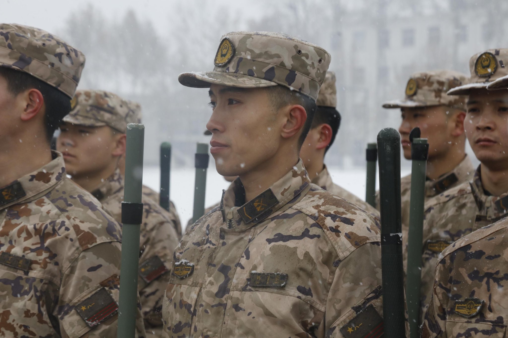 雪中飞"武"!武警北京总队火热练兵场直击