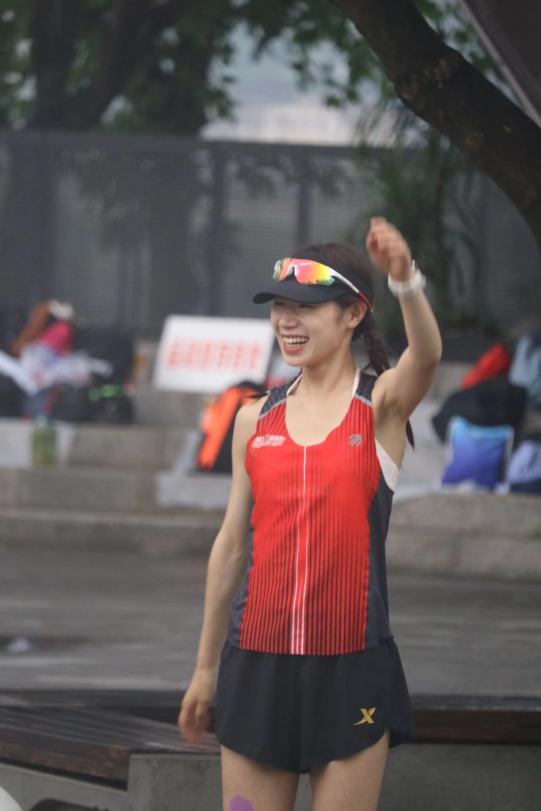 冯丹姚玉舟黄菲殷晓雨跑福马,享福气.
