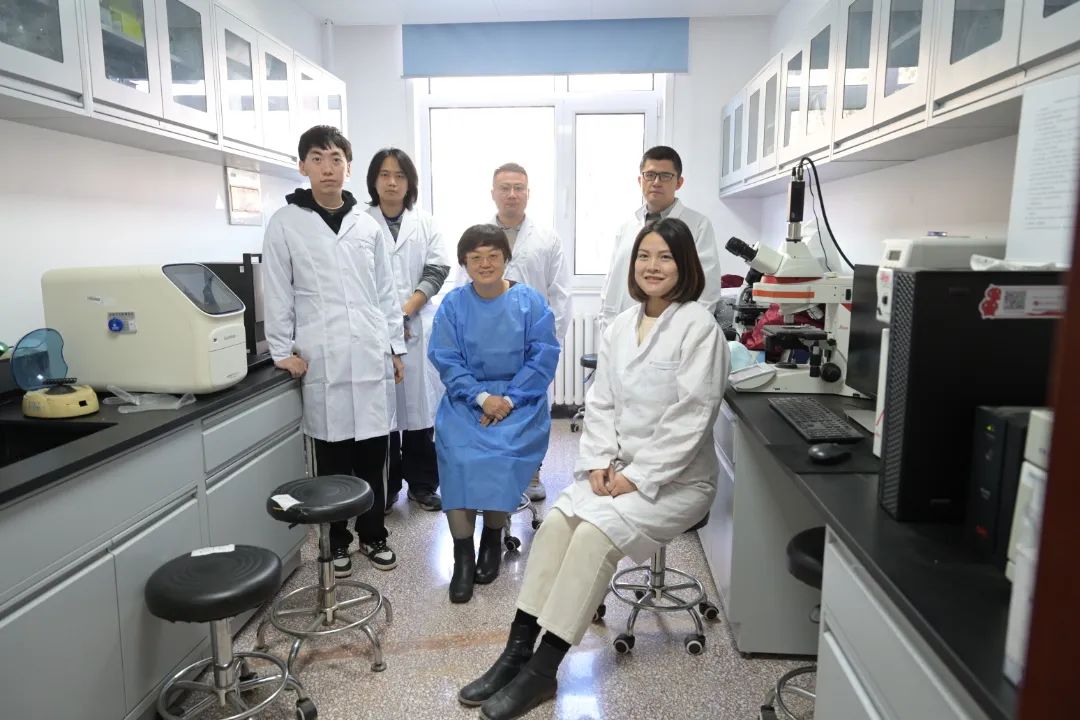 胡红霞和她的育种研究团队