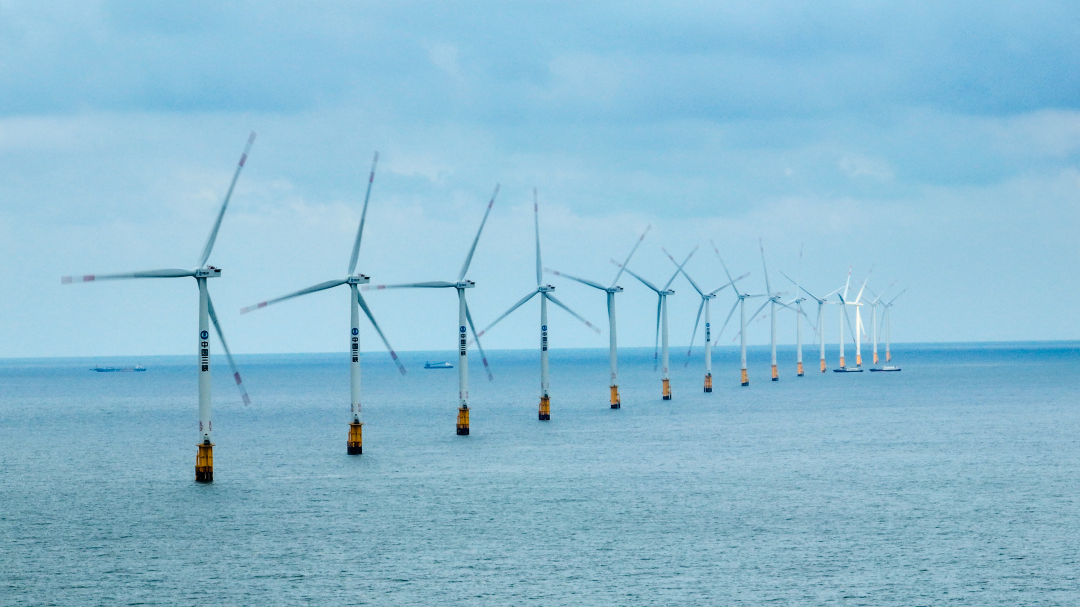 ▲三峡新能源如东海上风电项目（H6、H10）