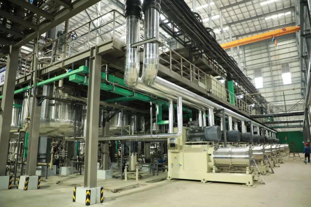 安达二期项目试生产车间