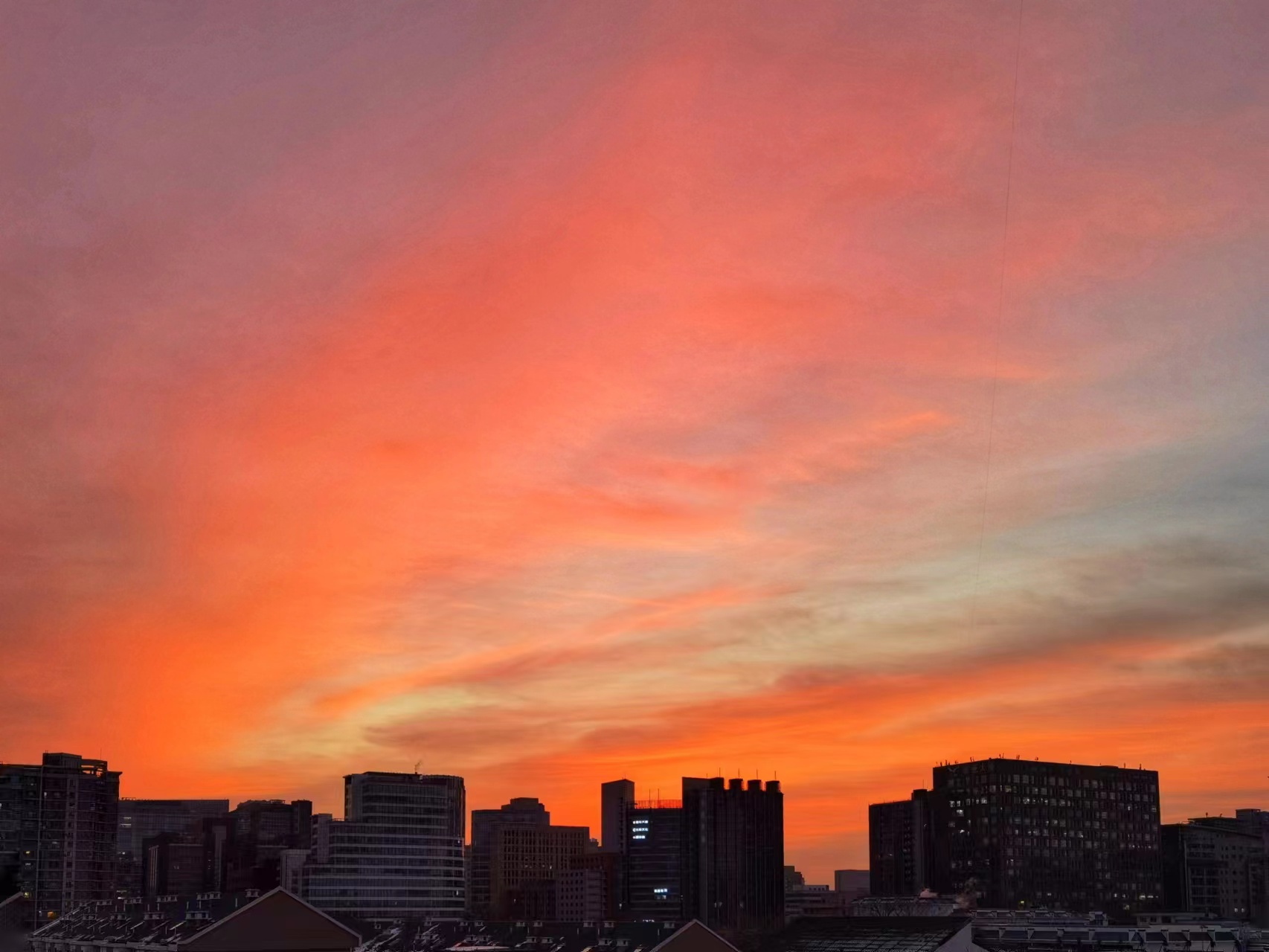 北京的朝霞和你说早安|北京市_新浪财经_新浪网