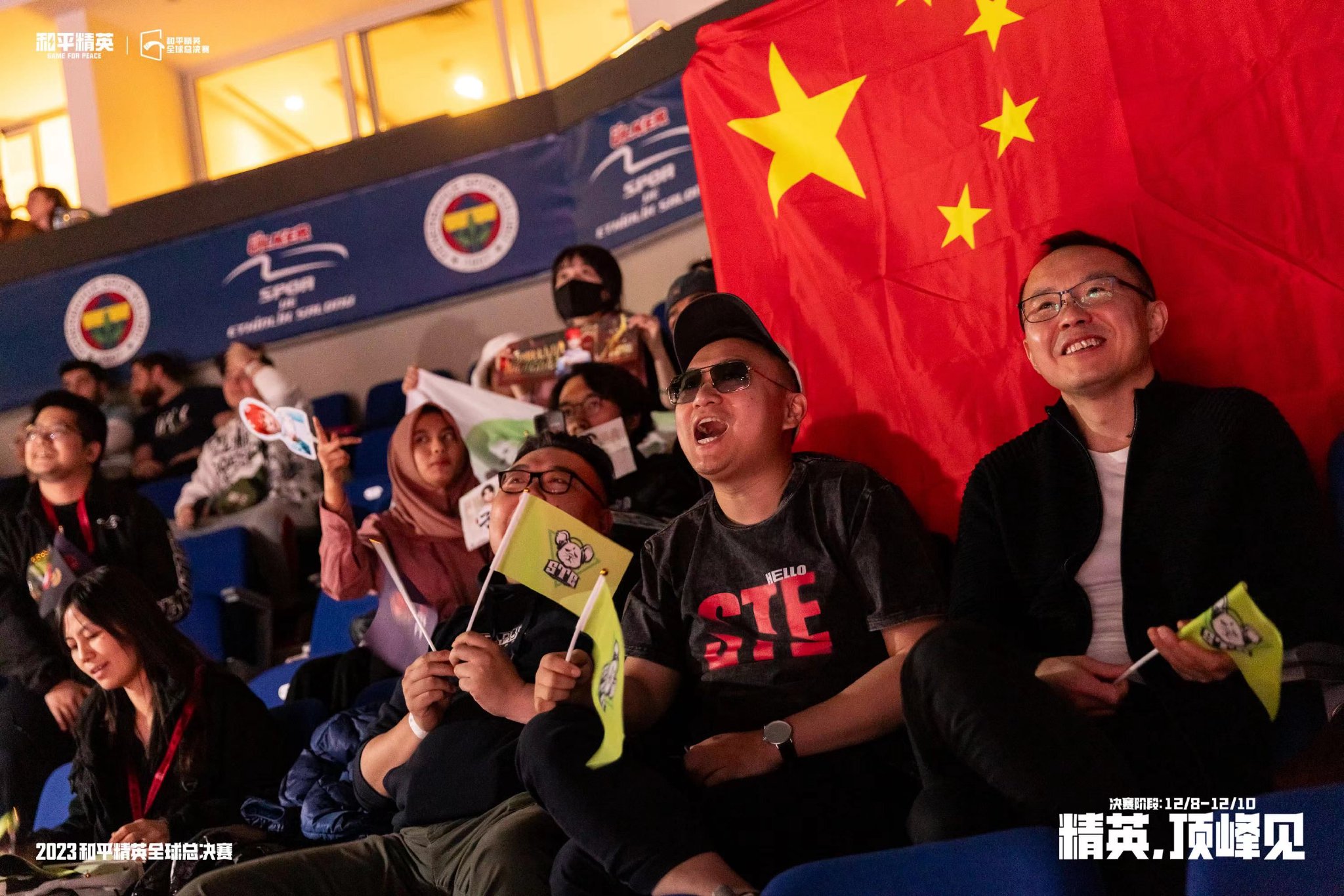 现场的中国观众。