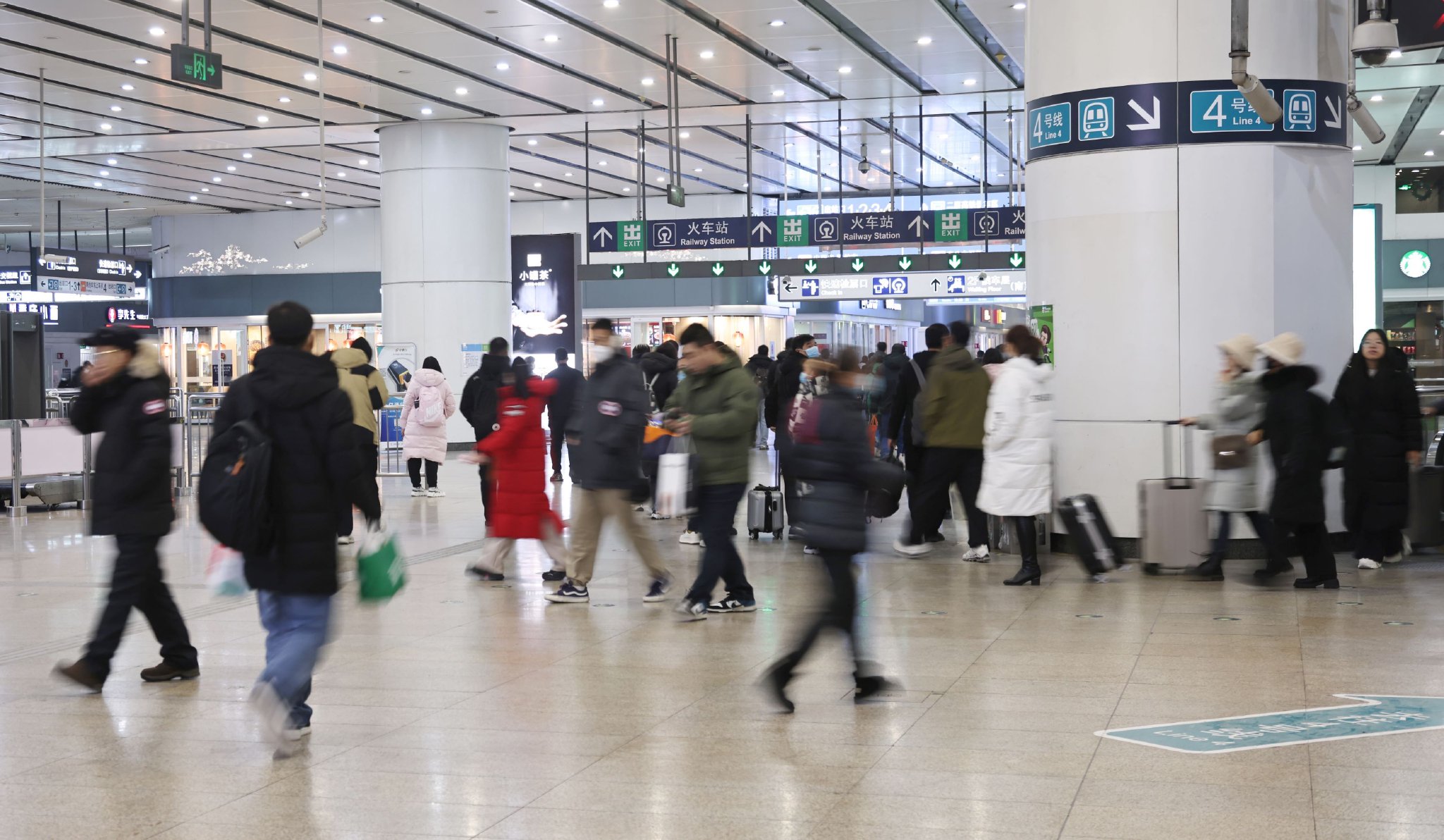 元旦假期 京港地铁所辖各线总客运量预计达417.9万人次|地铁_新浪财经_新浪网