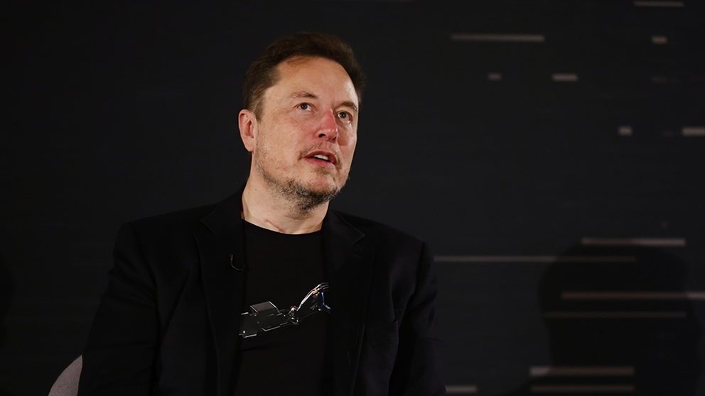 特斯拉CEO埃隆·马斯克。东方IC 辛苦图