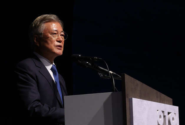 韩国前总统文在寅&nbsp;资料图片 图源:韩媒