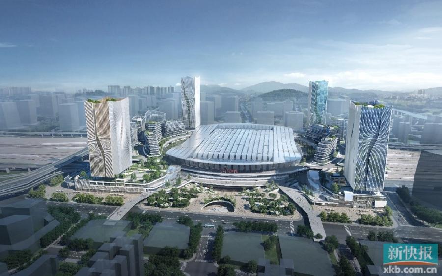 广州白云站TOD粤胜广场招商引企启动
