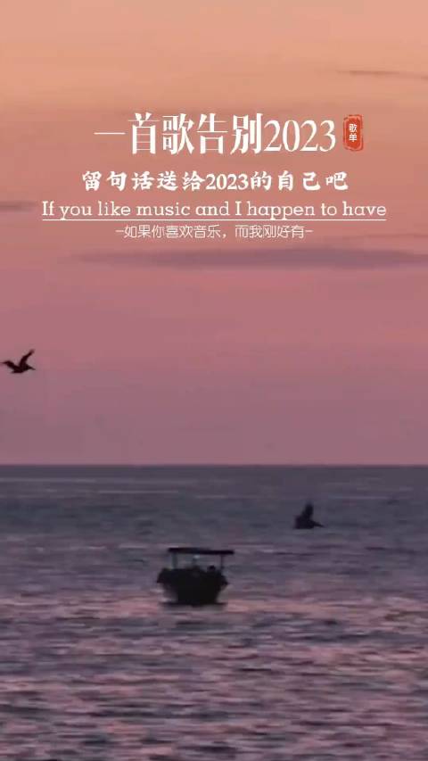 一首歌告别2023，听着听着就哭了，回首往事，历历在目.._新浪新闻