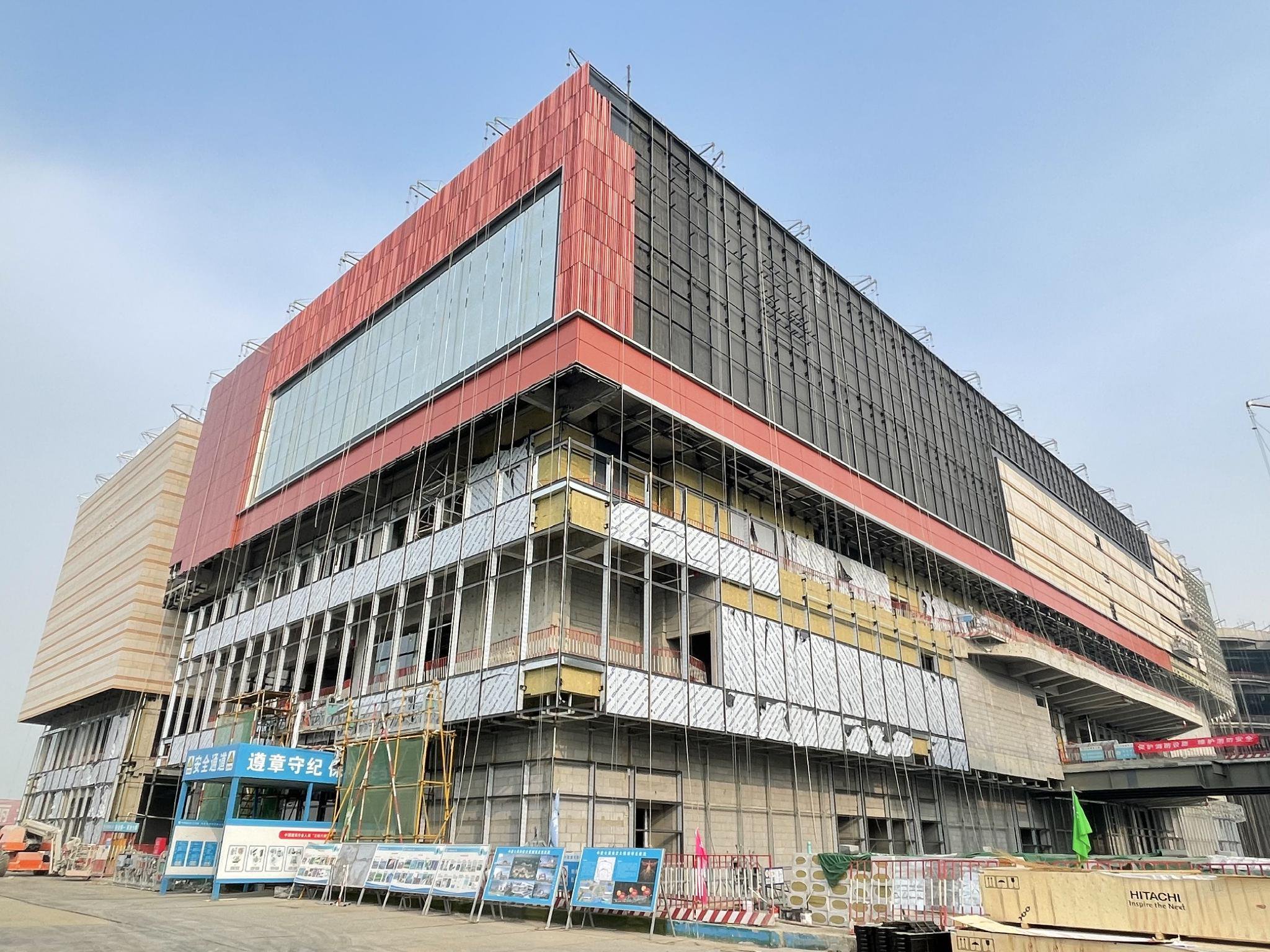 "朱雀展翅,向北高飞"雏形初显,海淀大悦城元旦跑出"加速度"|大悦城_新