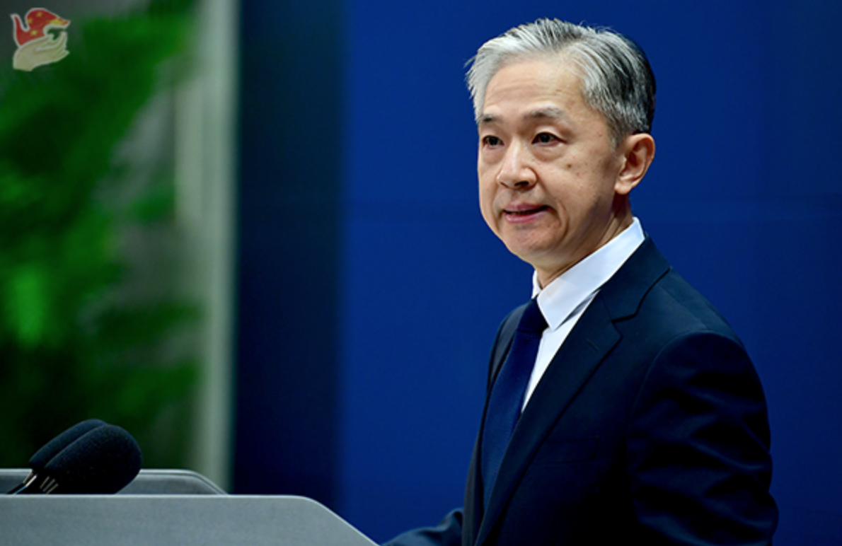 汪文斌 资料图 图源:外交部网站