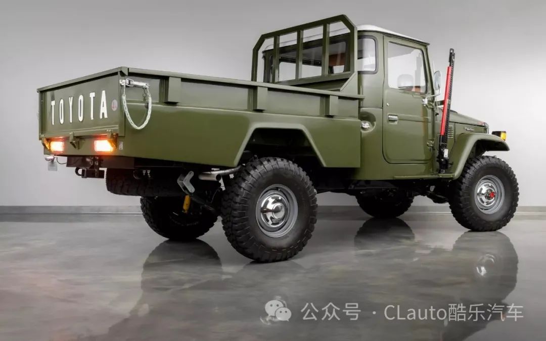 精致整备1983款丰田fj45陆地巡洋舰皮卡,艺术品般的存在 | 酷乐汽车