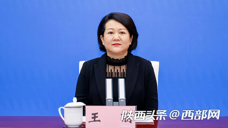 西安市金融工作局局长王丽介绍有关情况.